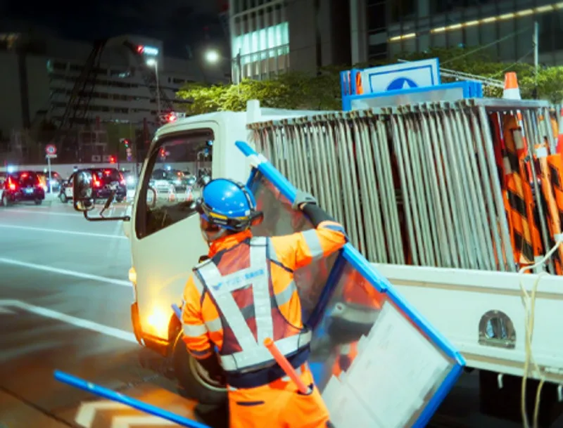 ＜免許不要＞一般道路メインの道路サポートスタッフ★日払いOK・未経験OKの画像2