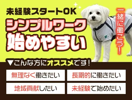《積極採用》看板犬のレイ君が待ってます◎交通誘導／給与10日払い可／シフト融通◎の画像3