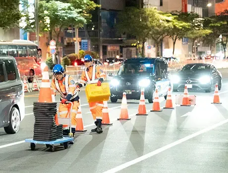 ＜免許不要＞一般道路メインの道路サポートスタッフ★日払いOK・未経験OKの画像4